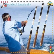 SUHU Telescopic Fishing Rod Lake Portable Travel Carp Feeder