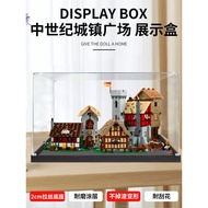 [Transparent Display Box] Medieval Town Square Acrylic Display Box Suitable for Lego 10332 Transpare