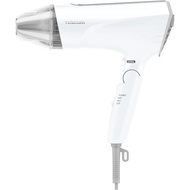 Tescom Hair Dryer Protect Ion Foldable Large Air Volume Quick Drying Lightweight Easy Plug Speedom White TID2400B-W