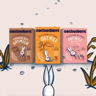 OATBEDIENT Oat Milk / Chocolate Oat Milk / Oat Milk with Oats & Chia Seeds / Lite 28G/35G ( 12's/BOX