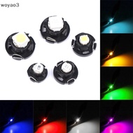[WY3] 10PCS LED T4.2 T4.7 Meter Bulb Instrument 3528 Neo Wedge Warning Radio Dashboard Indicator Pan