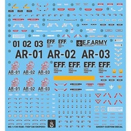 [Yan] MG RGM-79SP GM Sniper Jim II Type/White Dog Squad (GHOST Version).Fluorescent Water Sticker
