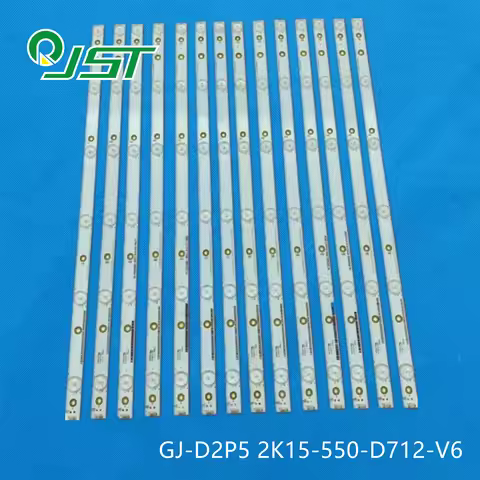 14pcs/Kit LED Strip for 2K15-550-D712-V6 TPT550J1-DUYSHA.G REV:S1H E55-C1 LTCWSHAR LTMWSHBR U-ECHBC0