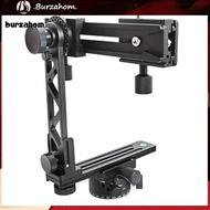 BUR_ PH-720A Tripod Panorama Head Anti-dropping Durable with 2 Spirit Levels Camera Panorama Head for Phone Tripod Video Light Monitor