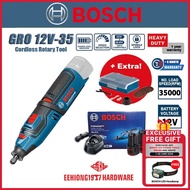BOSCH GRO 12V-35 Professional Cordless Rotary Tool GBA 2.0Ah Battery GAL1210CV GRO12V-35 06019C5000