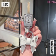 TPU Car Key Case Cover For Honda Accord FIT CR-V XRV VEZEL CITY JAZZ CIVIC HRV FRV 2013 2016 Keychai