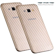 Carbon Skin Scratch Resistant Back Garskin Samsung J7 Samsung J8 2018 Samsung J7 2016