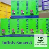 Infinix Smart 8 Ram 4 /128 GB Handphone Android 4G Garansi Resmi