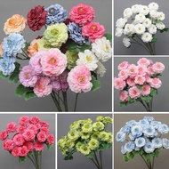 Bunga tiruan perkahwinan yang laris dijual, hiasan latar belakang dewan perkahwinan, bahan bunga ika