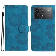 Ready to ship Flower Embossing Pattern Leather Phone Case For Xiaomi 17/Xiaomi 17 Pro/Xiaomi 17 Pro 