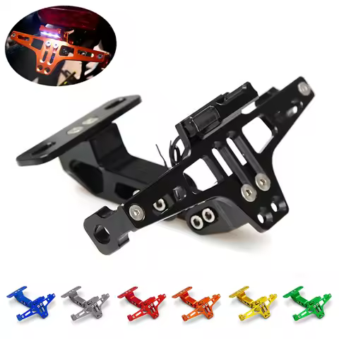 For Honda CBR954RR CBR1000RR CMX500/300 REBEL RC51 / RVT1000 SP-1/SP-2 CNC Rear License Plate Mount 