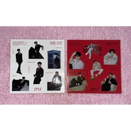 2PM MUST OFFICIAL ALBUM STICKER
