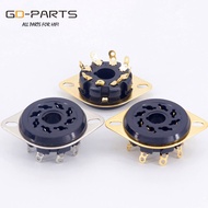 S8WPF-G Bakelite Gold-Plated Large 8-Pin Tube Holder Large Eight-Pin Gallbladder Socket KT88 6550 6S