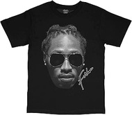 Future Rapper Face Streetwear Vintage Style T-Shirt Black