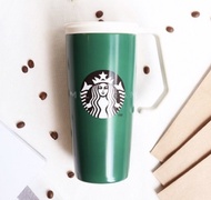 Starbucks SS Green Handle Tumbler 473ml