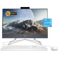 HP 2022 Newest AIO Desktop, 21.5" FHD Display, Intel Celeron G5905T Processor, 16GB RAM, 512GB PCIe 