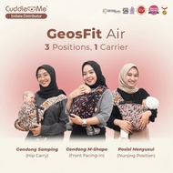Baby Carrier - CUDDLEME Geos Fit Air Carrier Side Carrier for Newborn Children M Shape Baby Carrier 