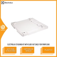 Electrolux stacking kit with slide-out shelf for frontload washer and dryer Optimize Space E4YHMKP3 