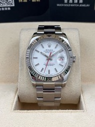 二手 USED  ROLEX 勞力士 DATEJUST 116264 白色 約2007年 淨錶 WATCH ONLY