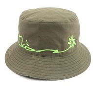 全新 DIOR Cactus Jack 刺繡漁夫帽，卡其色，M 碼，義大利製造，033C906U4511，男士