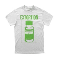 T-shirt Band Extortion "Ex 5" White Merchandise