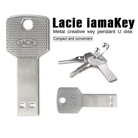 lacie key usb flash drive 4GB 8GB 1metal pen drive 128GB 256GB memory stick 6GB 32GB 64GB waterproof