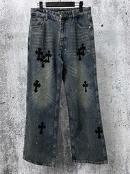 Chrome Hearts 2025直筒牛仔褲長褲