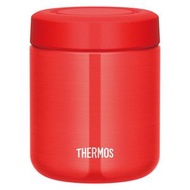 熱水瓶（THERMOS）真空絕熱湯罐300毫升紅JBR-300，R 1片