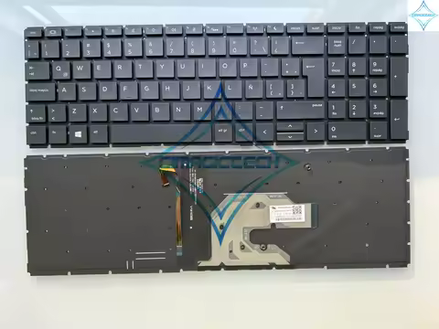 New AR Arabic SP LA Latin Spanish Backlit Backlight For HP Probook 450 G6 455 G6 450R G6 450 G7 455 