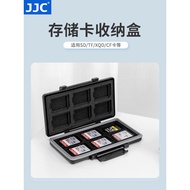 JJC Memory Card Storage Box Memory Card SD Card Box CF TF Card Case XQD switch NS Game Card CFexpres