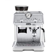 [Ready stock]Delonghi（Delonghi）Coffee Machine Knight Series Semi-automatic Coffee Machine Italian Household Pump Pressure Extraction Integrated Grinder Compact Body EC9155.W White