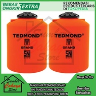 TANGKI AIR TEDMOND GRAND SNI TANDON TORN TANKI AER TEDMON KAPASITAS 900L 1200L 900 LITER 1200 LITER 