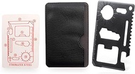 Multi-tool cards, multi-tool, check card, tool card with multifunctional 11-in-1 stainless steel, mu