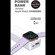 Apple watch 2 3 4 無線充電尿袋 連手機充電器 一