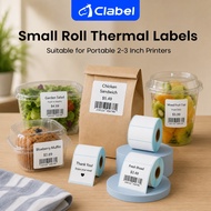Clabel Thermal Label Sticker,Food Sticker,Name Tag,Bracode Sticker,Suitable for portable printers