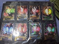 幪面超人大戰 Kamen rider ganbarizing RM3 CP 卡 一套17張