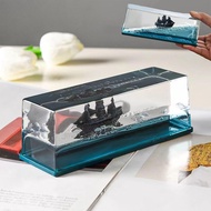 PTAEXCEL Unsinkable Boat in a Box, Cruise Ship Fluid Drift Bottle, Unsinkable Cruise Ship Toy, Cruis