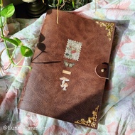 Botani Traveler's Journal | Vintage Brown Leather Journal A5