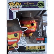 Funko Pop 824 The Simpsons Willie As Freddy NYCC Limited