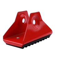 C6577 Red Ladder Accessories Iron Rubber Activity Footrest Portable Rubber Foot Covers Home
