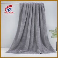 Pure cotton solid color bath towel microfiber for adult tuwalya bath towel makapal cotton 1pc