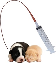 LBH Market Puppy Kitten Feeding Tube Kit Includes 8 FR Kendall Feeding Tube and 35 Ml Syringe (8 FR)