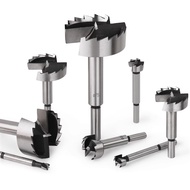 6mm-60mm Forstner Woodworking Tools Hole Saw Hinge Boring Drill Bits Round Shank High Carbon Steel C