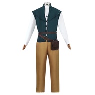 5 Europe America Flynn Rider Costume Tangled Prince Cosplay Costume