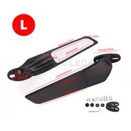 Motorcycle Stealth Winglet Mirrors Side Adjustable Rotating Rearview Mirror For Yamaha YZF R1 R3 R6 