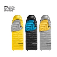 ถุงนอน ขนห่าน Naturehike นอนสบาย รักษาอุณหภูมิ ถึง  0 ℃ CWZ400 Down envelope sleeping bag NH19W400-Z Yellow -  M One