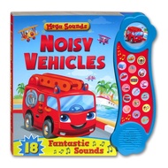 [Igloo Books] Noisy Vehicles Mega Sound Board Book with 18 Fantastic