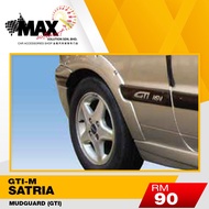 PROTON SATRIA GTI MUDGUARD 4 PCS FIBREGLASS BODYKIT