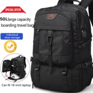 50L Travel Backpack Large capacity Waterproof Outdoor Hiking Bag Camping Beg 17 inch Laptop Backpack