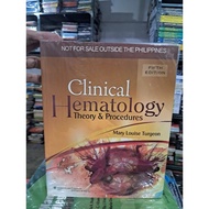 Clinical Hematology Theory and Procedures Turgeon Fifth Edition Preloved